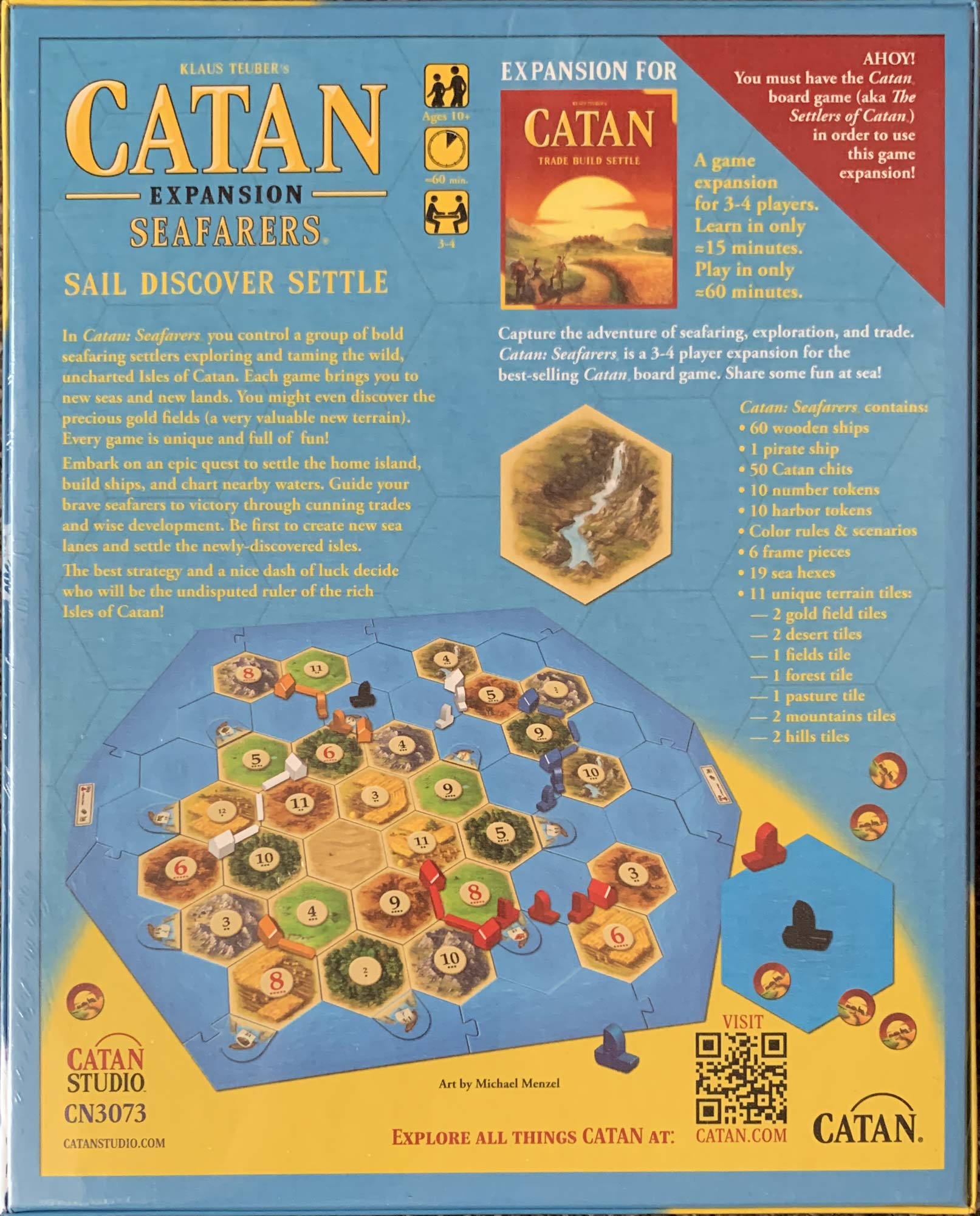 thumbnail interactive-video image 1 of Settlers Of Catan Replacement Parts – Full Set Of Circular Number Tokens & Harbor Pieces 1 of 6