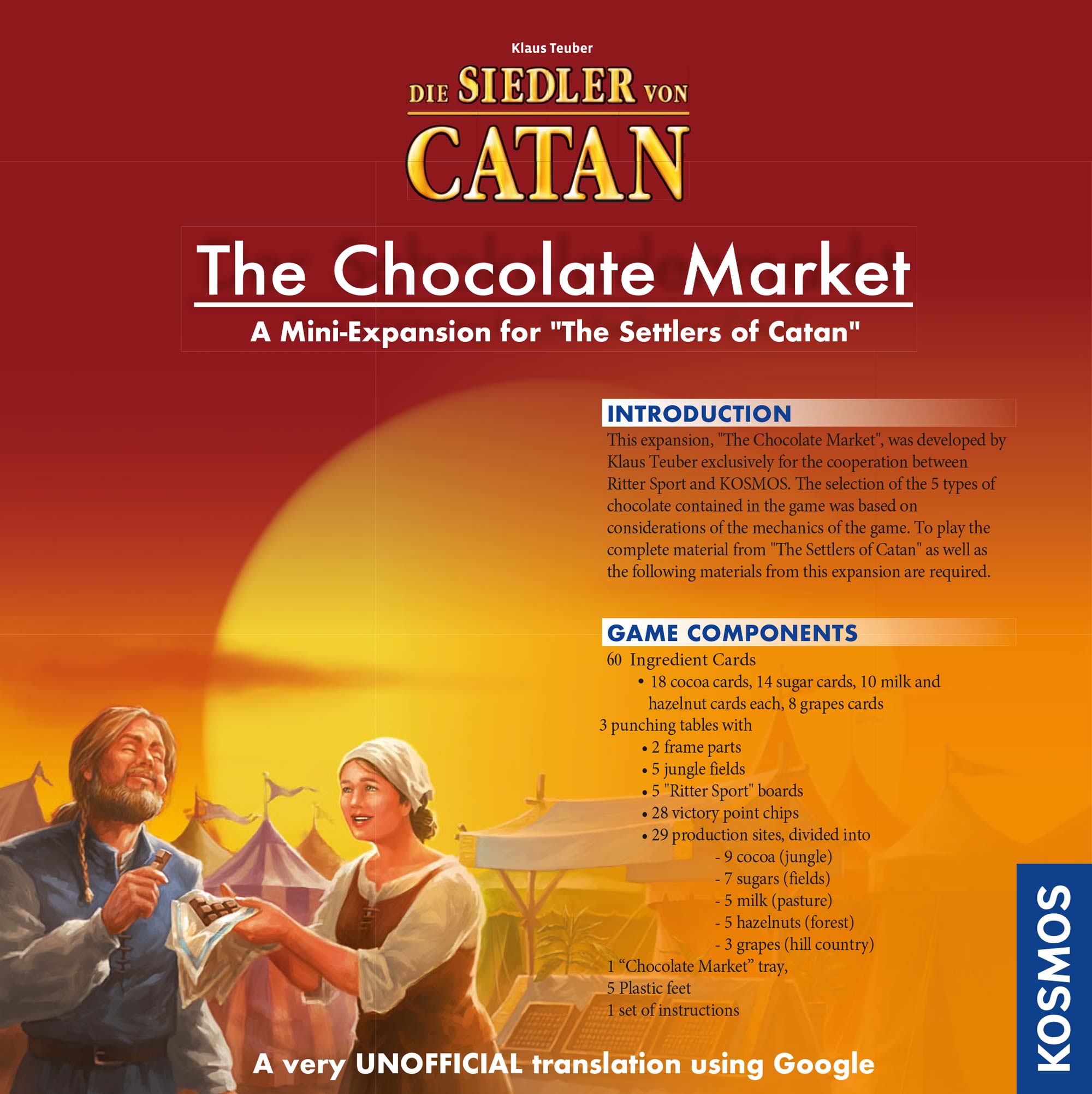 The cover of the translated booklet for this mini-expansion Image