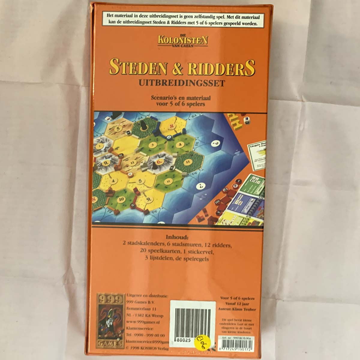 Catan Steden En Ridders Spelregels Spelregels