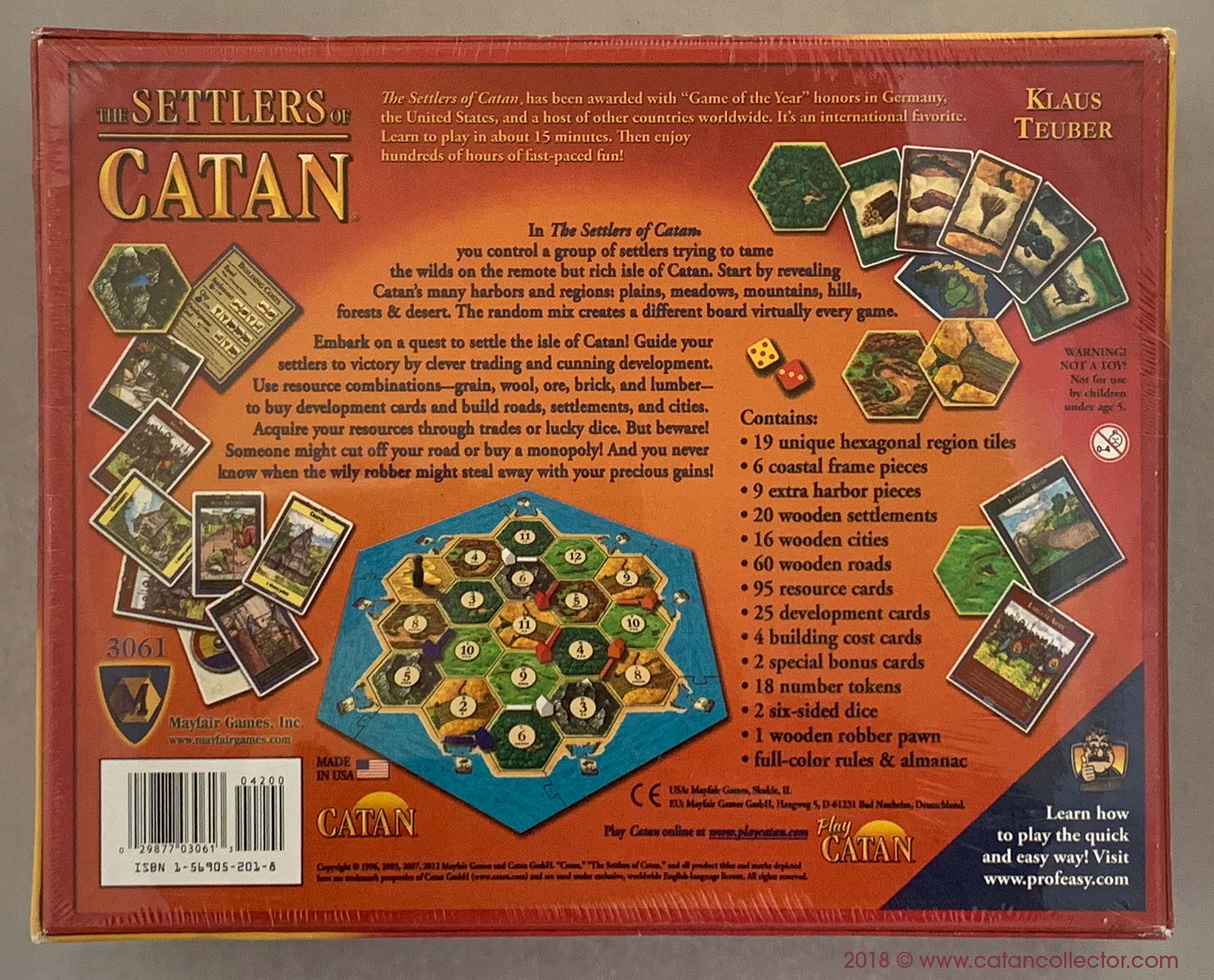 Extra Replacement Pieces for The Settlers of Catan ‐ English 4th Edition 2012