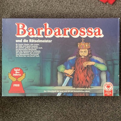 Barbarossa ‐ First Edition with SdJ logo (1988) Barbarossa ‐ First Edition with SdJ logo (1988)