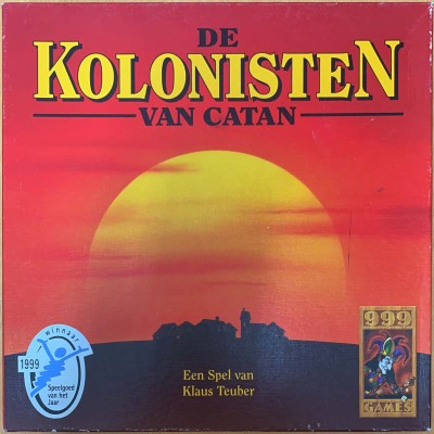 NL - De Kolonisten van Catan - 1999 1st Edition 2nd version