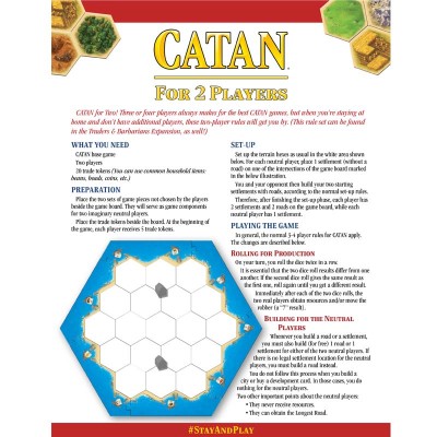 CATAN® - For 2 Players - 2020 CATAN® - For 2 Players - 2020