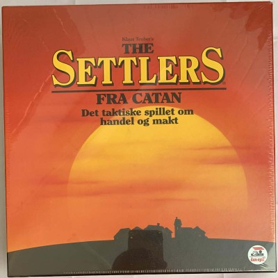 Norwegian - The Settlers fra Catan 1st edition 1996