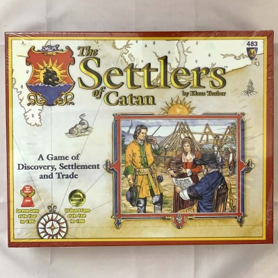 3rd Edition v1 - The Settlers of Catan - B&W 1997 3rd Edition v1 - The Settlers of Catan - B&W 1997
