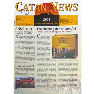 Catan News - 2007 - SIgned