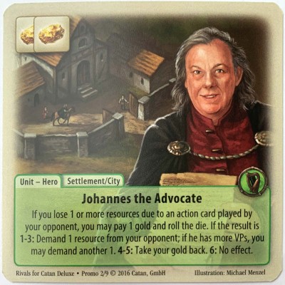 Johannes the Advocate ‐ 2017 Rivals Deluxe Promo 2/9 Johannes the Advocate ‐ 2017 Rivals Deluxe Promo 2/9