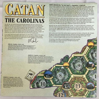 The Carolinas - Autographed