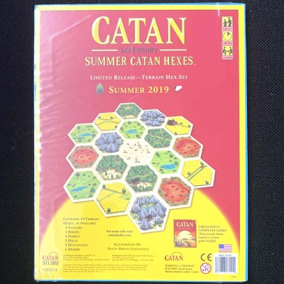 Summer Catan Hexes - Summer 2019
